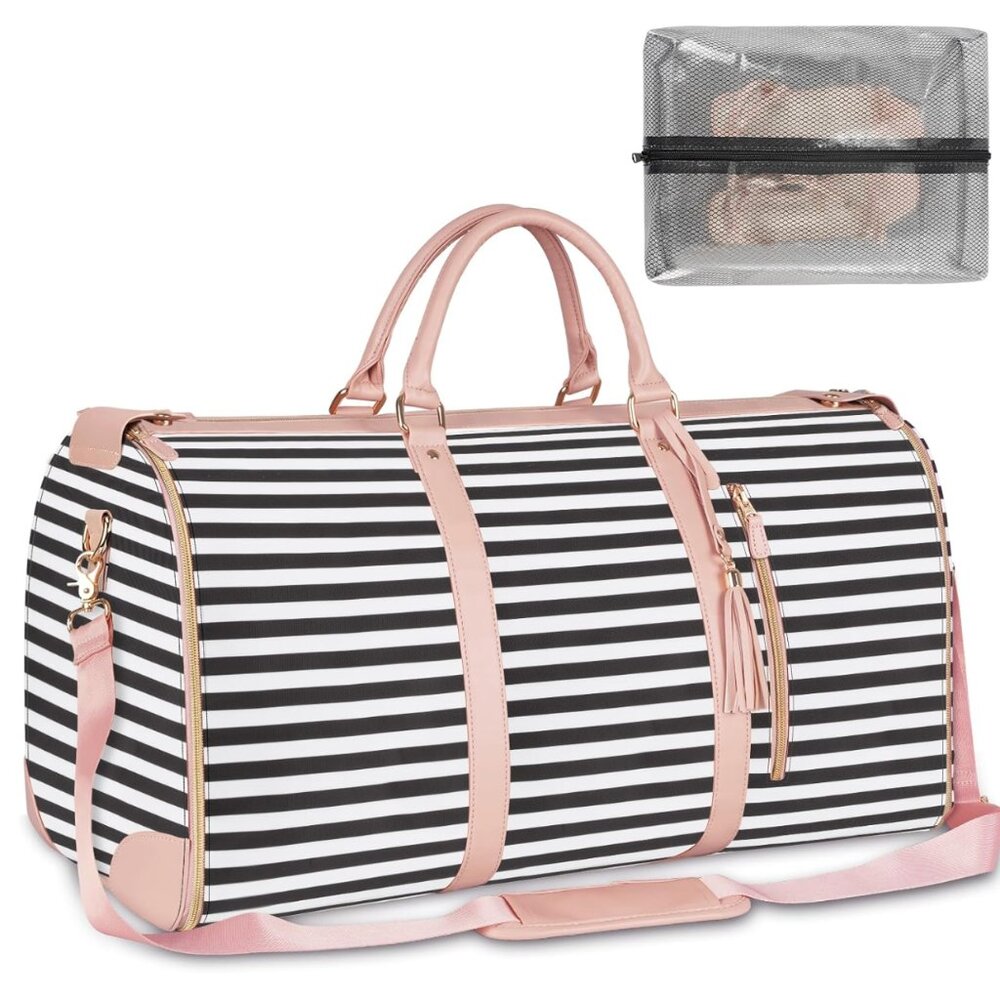 Chic Voyager PU Leather Travel Garment Duffle